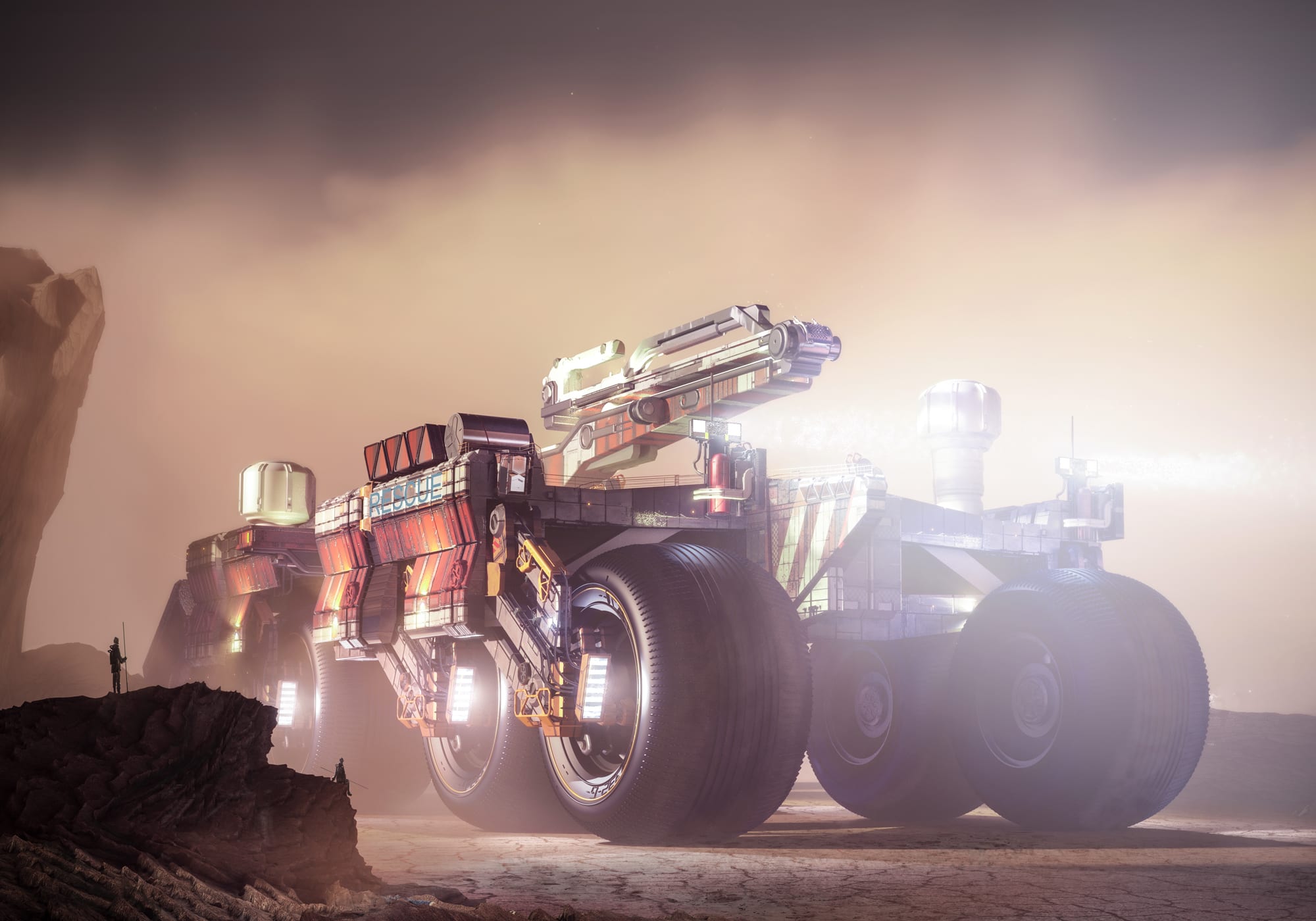 RENDERSTORM Concept Art Rendering Models Lego Archviz Perspectiviste