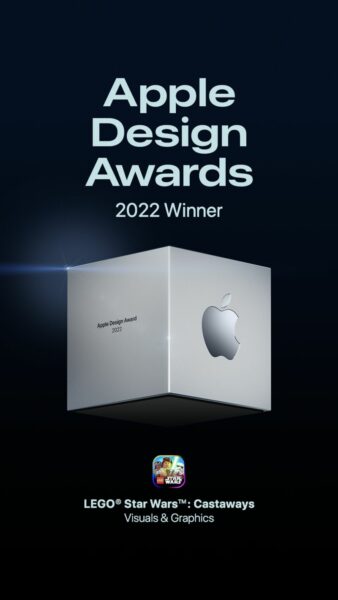 LEGO Star Wars Castaways wins 2022 Apple Design award for visuals and Graphics